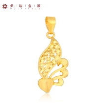 足金心芽吊墜3.44g3.44g