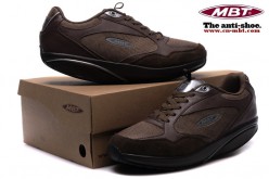 MBT男鞋MBTSini棕色运动鞋健康鞋