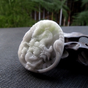 精美天然藍(lán)田玉龍鼠子辰佩掛件
