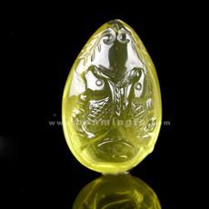黃水晶手工精雕生肖兔吊墜★雙魚保泰★蛇年轉(zhuǎn)運(yùn)旺運(yùn)吉祥物