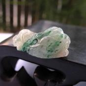 正品純天然南陽獨玉貔貅掛件