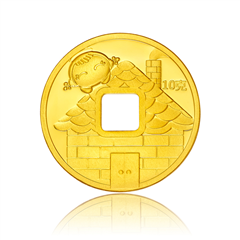 家和福星寶寶黃金足金金幣