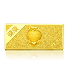 健康福星寶寶黃金足金金條