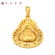 足金佛吊墜3.43g3.43g