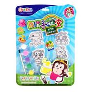 大圣玩具正品DIY手工課堂晶彩單面砂畫手工畫沙畫益智早教親子