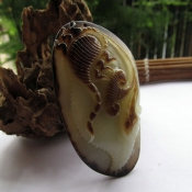 純天然新疆和田玉糖色獨(dú)霸天下/玉緣軒正品