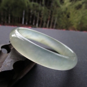 天然冰透遼寧岫玉手鐲/岫巖玉鐲子/玉石手鐲/玉緣軒正品