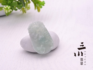 天然A貨翡翠生肖雞