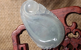 天然翡翠掛件--浮光伴月影老坑冰種睛水綠細(xì)潤(rùn)晶瑩大氣雙面精雕如意祥龍