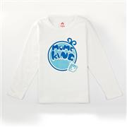 大童MOMOKING基本款圓領(lǐng)長(zhǎng)袖T恤