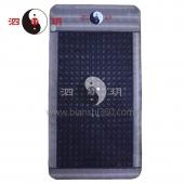 泗玥電熱加熱砭石床墊泗濱砭石中醫(yī)保健單人網(wǎng)紗面