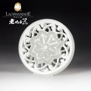 和田玉掛件圓滿吊墜掛墜D款