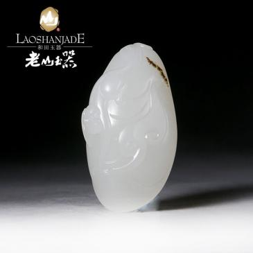 孫澎大師作品和田玉掛件吊墜一夜封侯