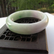 緬甸老坑翡翠A貨飄花翠色精美玉手鐲/a貨陽綠手鐲/緬甸玉器玉石鐲子正品
