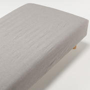 水洗棉床罩S100×200×18-28cm用/棕色