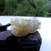 精美石英巖玉招財(cái)辟邪開運(yùn)貔貅吊墜