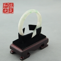瑞氣和光正品天然翡翠手鐲女款玉鐲高檔淺綠手鐲帶國檢證書