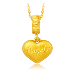 泰迪珍藏Angel黃金足金吊墜轉運珠
