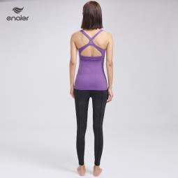 新款高端紧身提臀瑜伽裤运动健身长裤深麻灰