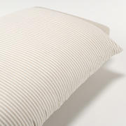 棉天竺被套SD170×210cm用/混米色条纹