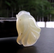 天然冰透水草瑪瑙時尚玫瑰花吊墜/玉石玫瑰花項墜掛件/瑪瑙玉吊墜/玉緣軒正品