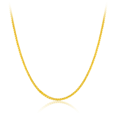 簡(jiǎn)約黃色18K金肖邦項(xiàng)鏈