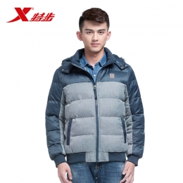 特步專柜同款冬季棉服保暖防風(fēng)舒適男外套986429180738