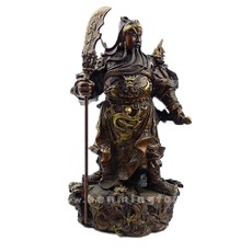 武財神關公★招財鎮宅辟邪鎮妖化煞除小人-銅器