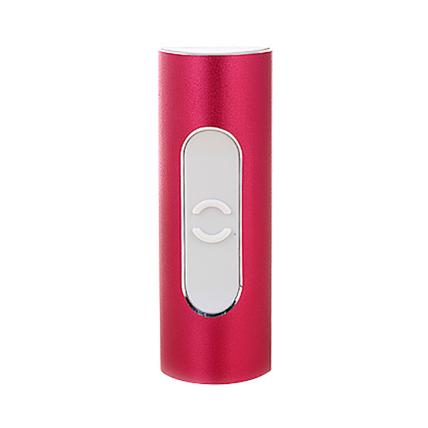 跃活F2系列金属款电子点烟器(洋红色)