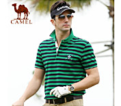 Camel駱駝短袖T恤男士polo衫全棉翻領(lǐng)t恤SS14TS200081