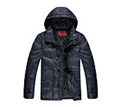 Camel駱駝男裝男士中長款加厚羽絨服休閑保暖外套FW13DS105002