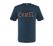 【特賣】Camel駱駝戶外圓領純棉短袖T男士休閑T恤4S225031