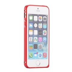 品胜手机保护壳适用于iphone55s扣式金属中框酒红
