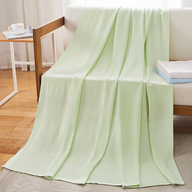 抑菌防螨竹纤维空调盖毯