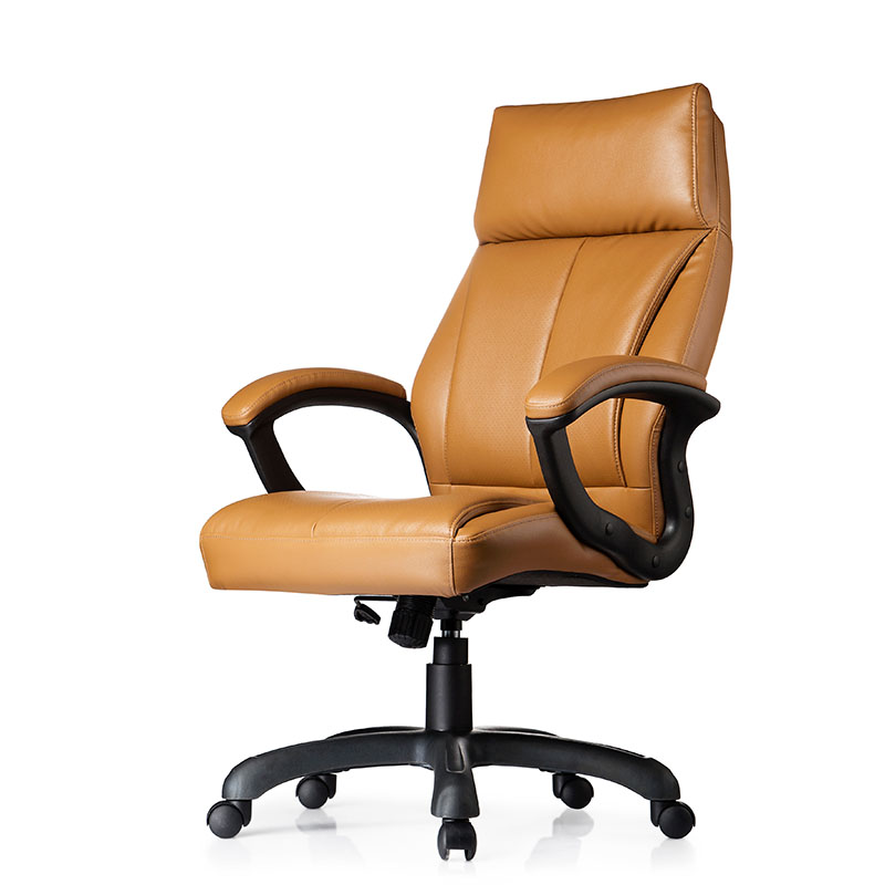 舒适电脑椅奢华型-棕色