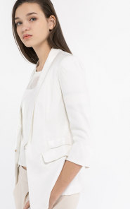 夏裝新品含亞麻西服上衣