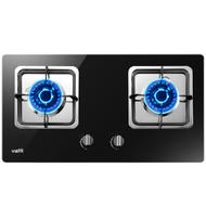 Vatti/華帝I10034B嵌入式燃氣灶鋼化玻璃臺式雙灶(T)
