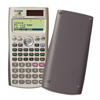 卡西欧计算器 金融理财 
              数学计算及运用FC-200V