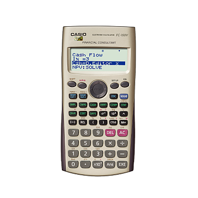 卡西欧计算器 金融理财 
              数学计算及运用FC-100V
