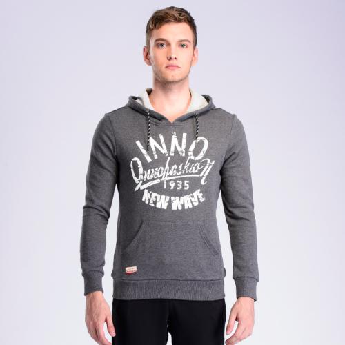 Innofashion尚男款套頭連帽衛衣