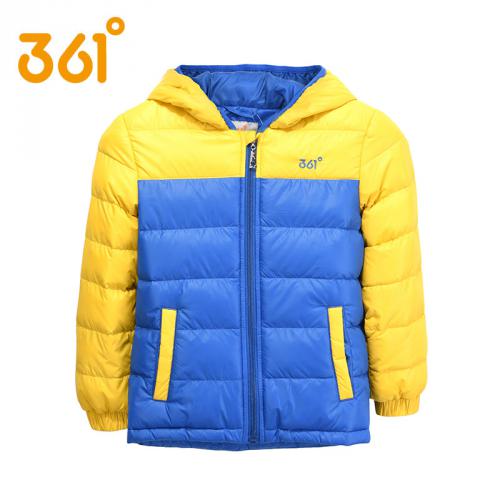 361°童裝男款輕薄短羽絨服