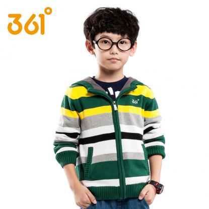 361°童裝男款毛線外套