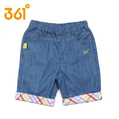361°童裝女款牛仔六分褲