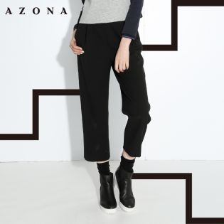 2015歐美極簡風純色百搭修身九分西褲A1Q5B0151PN