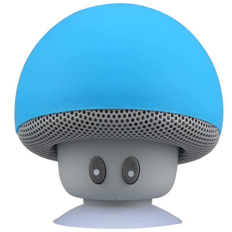 ZTE中兴蘑菇蓝牙音箱XBS06吸盘设计蓝色