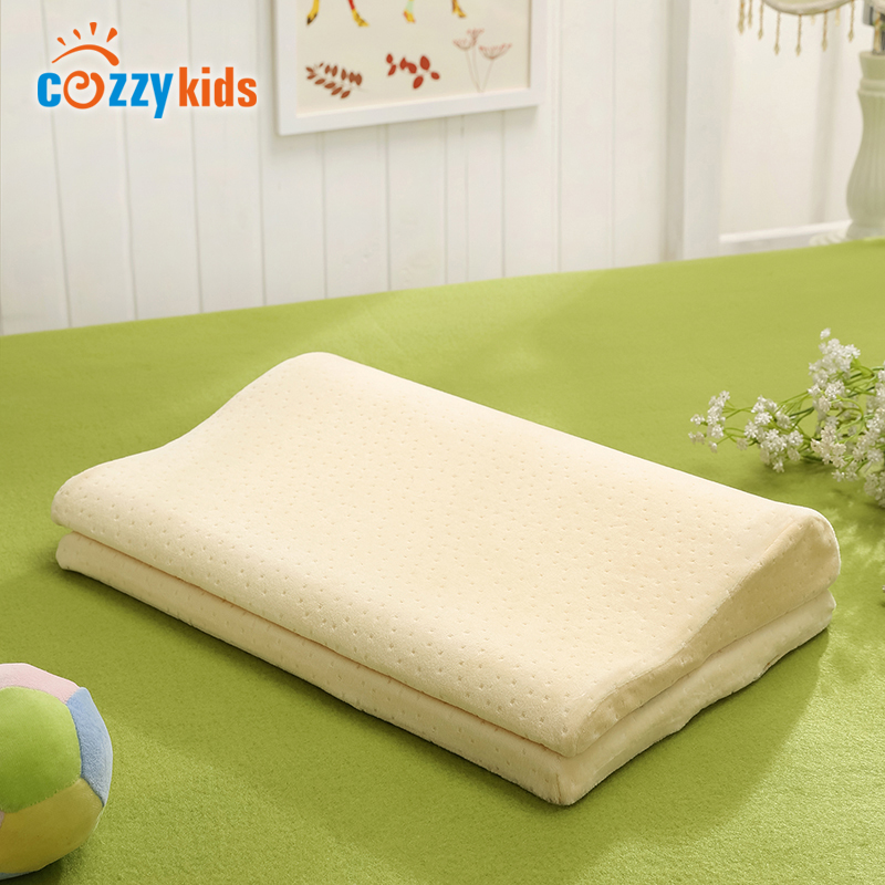 婴幼儿双层可调节记忆棉枕