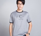 Camel駱駝活力圓領休閑男士短袖T恤11SSTS051003