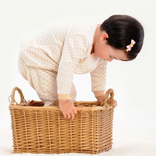 圓領(lǐng)有機(jī)棉兒童長(zhǎng)袖內(nèi)衣女