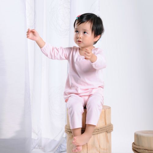 纯棉薄款可拆裆婴幼儿长裤男女宝宝适用(9-36个月)
