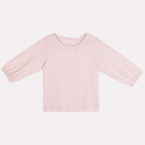 純棉薄款兒童長袖內(nèi)衣女